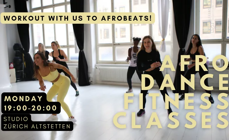 FREE Afro Workout Dance Fitness Class in Zürich Fusion Dance Studios Tickets