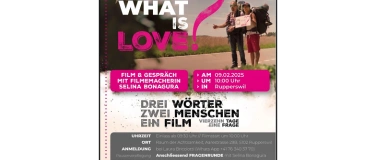 Event-Image for 'What is Love? - Drei Wörter, zwei Menschen, ein Film'