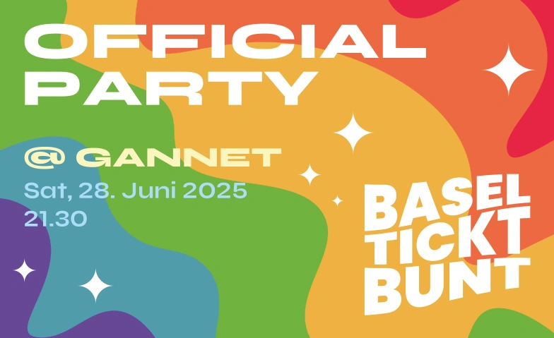 Basel tickt bunt! Shows & Party 2025 GANNET, Uferstrasse 40, 4057 Bâle Billets