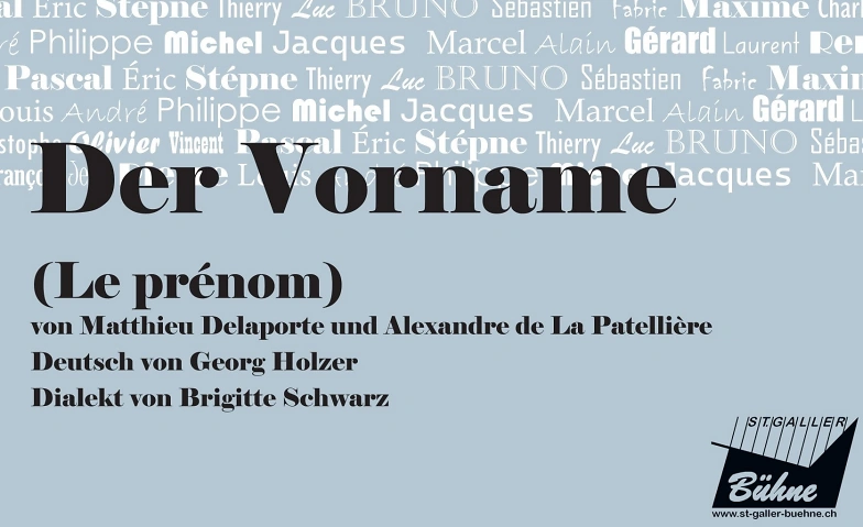 Event-Image for 'St.Galler Bühne: Der Vorname'