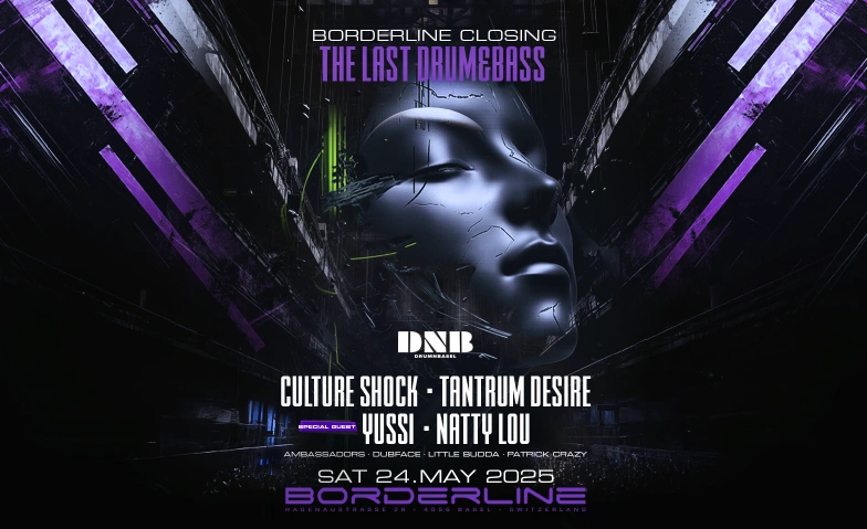 DRUMNBASEL - THE LAST DRUM&BASS AT CLUB BORDERLINE Stahlwerk, Hagenaustrasse 29, 4056 Bâle Billets
