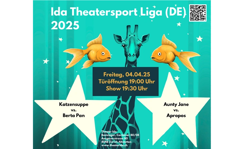 Ida Theatersport Liga 04.04.2025, DE Tickets