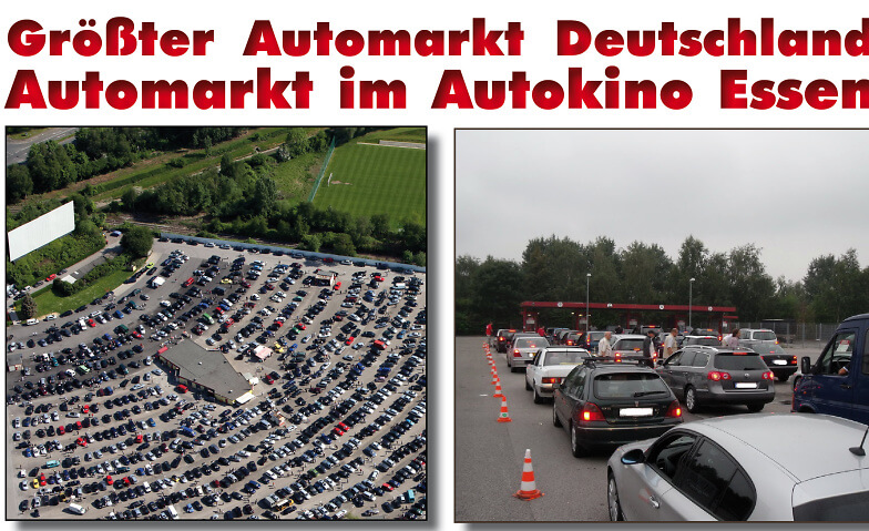 Automarkt im Autokino Essen: