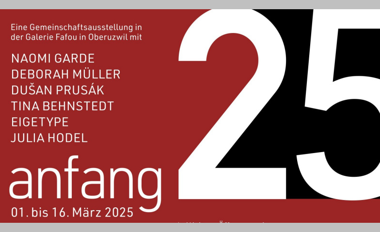 Event-Image for 'Anfang25'