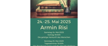 Event-Image for 'Armin Risi-Die geistige Herkunft des Menschen'