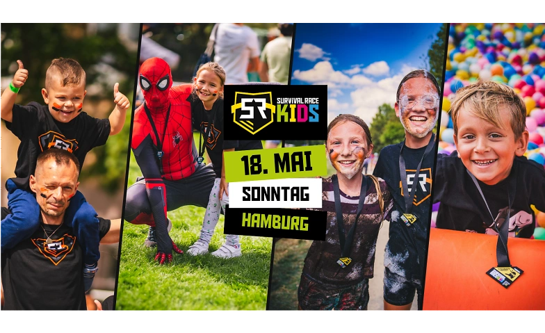 Survival Race KIDS Hamburg - Hindernislauf für Kinder