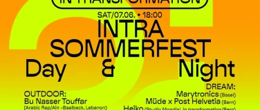 Event-Image for 'INTRA Sommerfest  Bu Nasser feat 3yooni, Z The Freshmen'