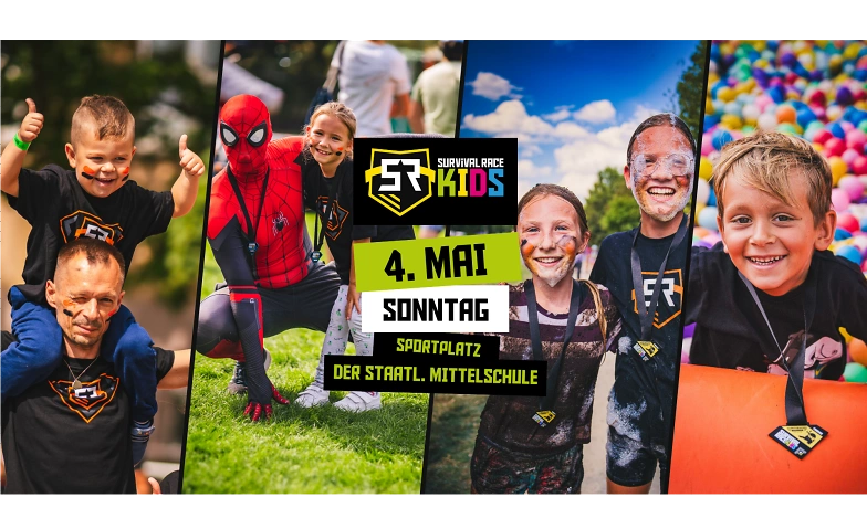 Survival Race KIDS München - Hindernislauf für Kinder