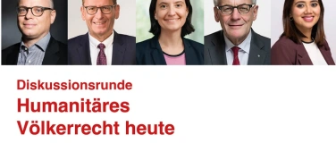 Event-Image for 'HUMANITÄRES VÖLKERRECHT HEUTE Diskussionsrunde'