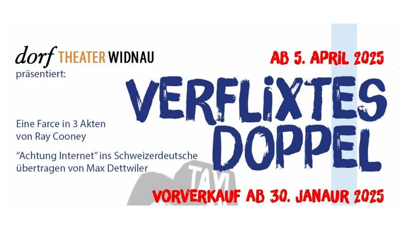 Event-Image for 'Dorftheater Widnau präsentiert „Verflixtes Doppel“'