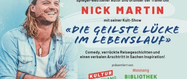 Event-Image for 'Kultshow "Die geilste Lücke im Lebenslauf" mit Nick Martin'