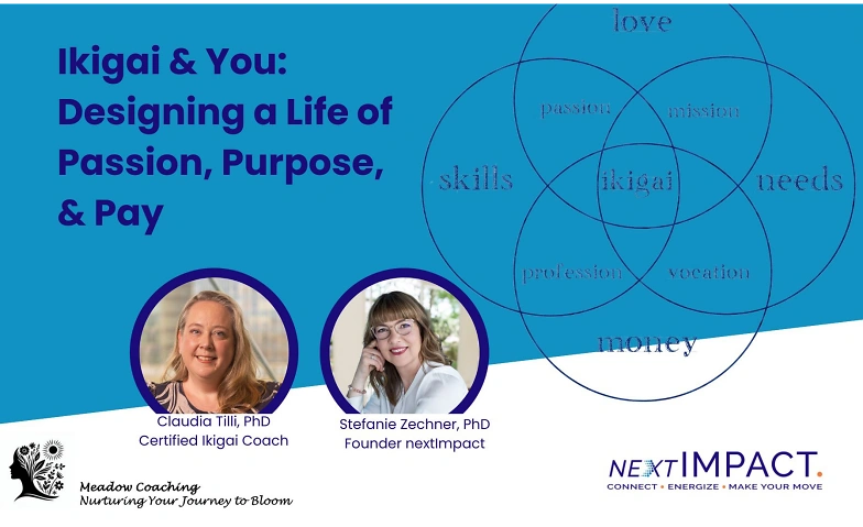 Event-Image for 'Ikigai & You: Designing a Life of Passion, Purpose, & Pay'