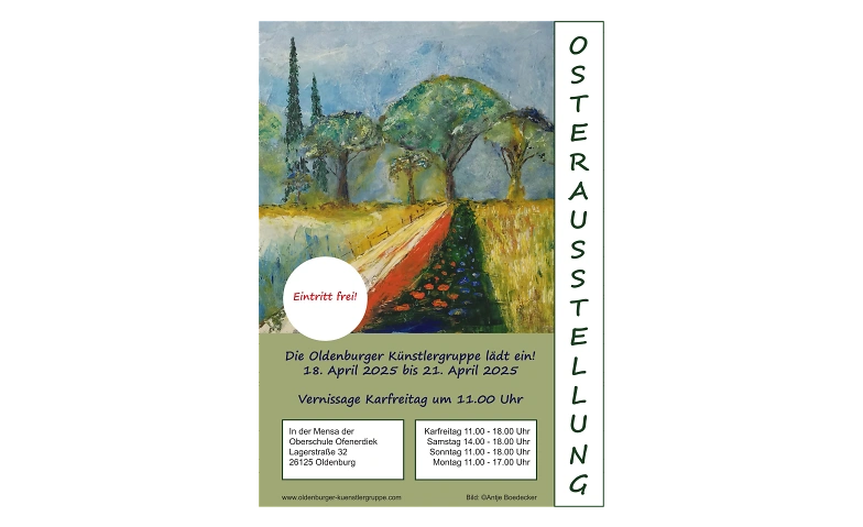 Kunstausstellung zu Ostern