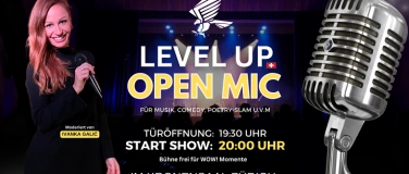 Event-Image for 'Level Up Open Mic Show Zürich'