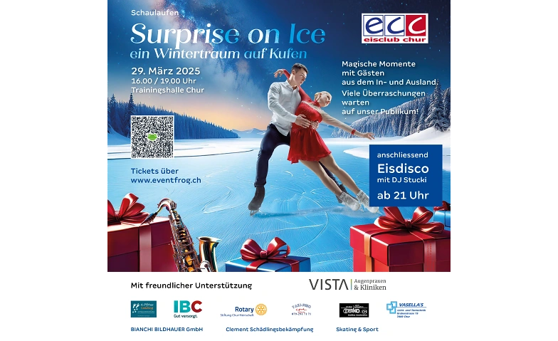 EC CHUR Schaulaufen - Suprise on Ice Billets