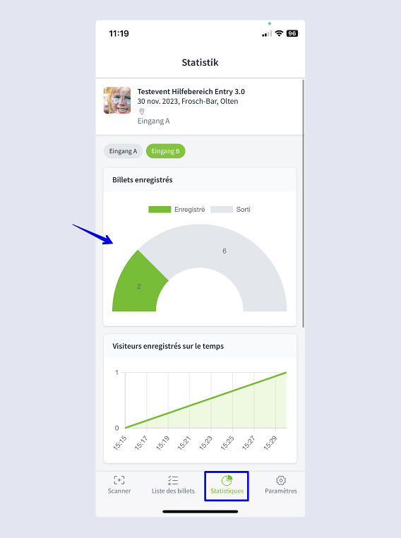 Entry App 3 0 Statistik fr