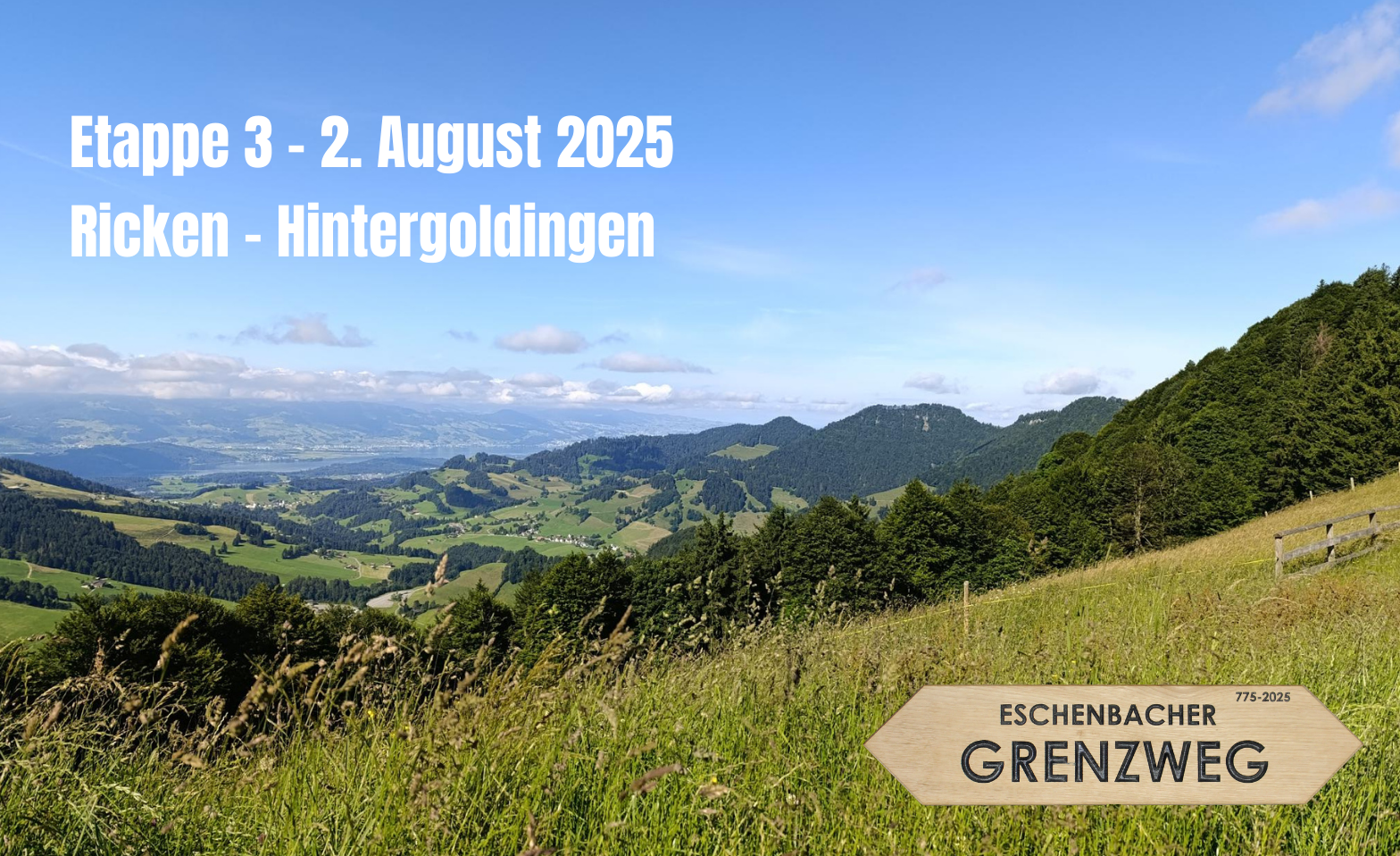 Eschenbacher Grenzweg - Etappe 3 am 2. August 2025 Tickets