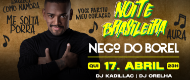 Event-Image for 'Noite Brasileira - NEGO DO BOREL LIVE'