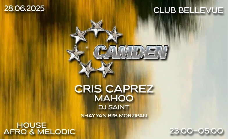 CAMDEN CLOUDS Club Bellevue, Freieckgasse 9, 8001 Zürich Tickets