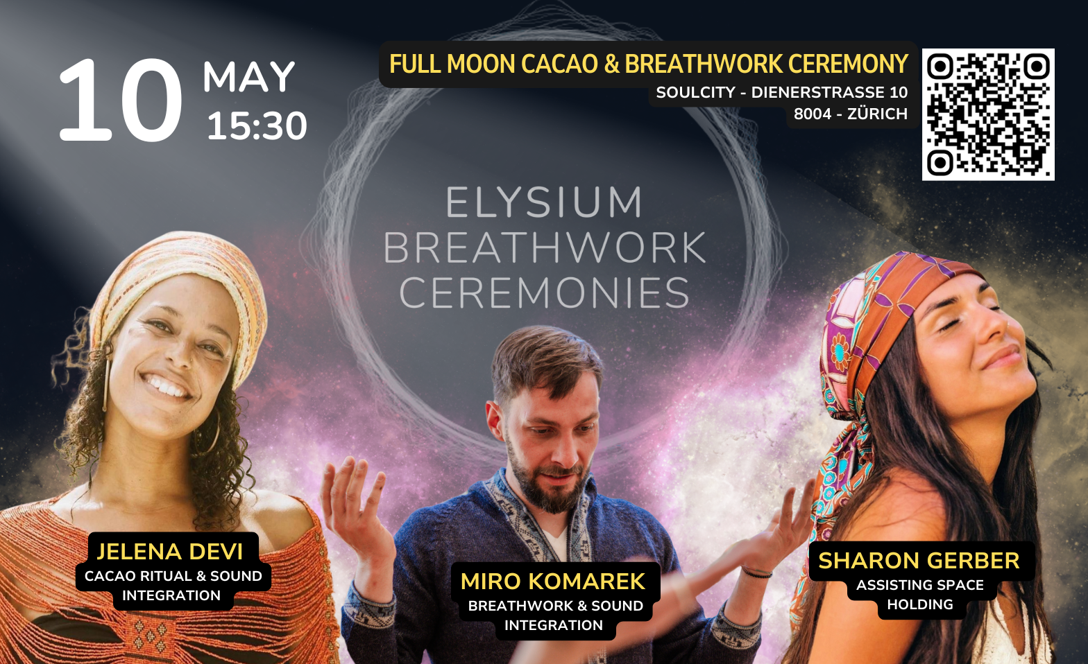 10.5. Full Moon Cacao &amp; Breathwork Ceremony Billets