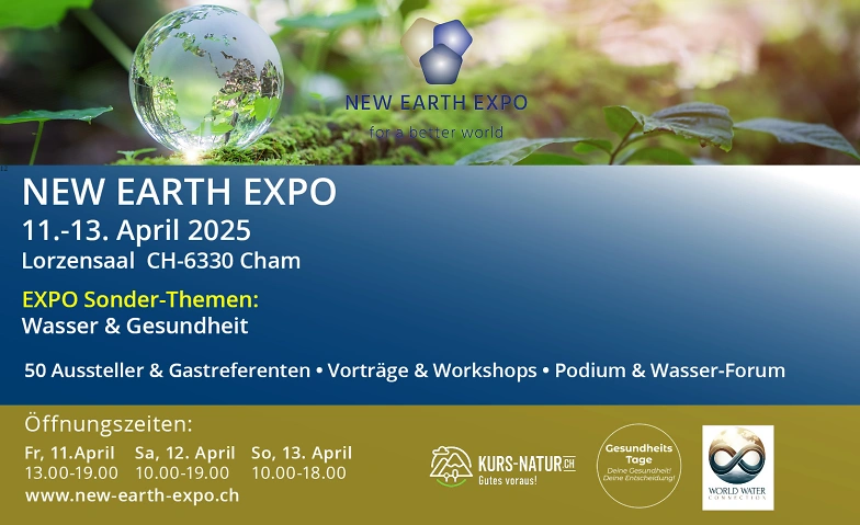 New Earth Expo Tageseintritt Samstag Tickets