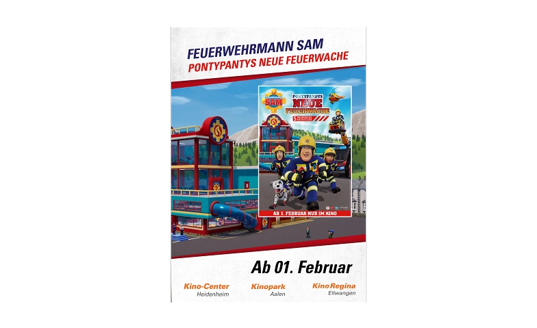 Feuerwehrmann Sam - PONTYPANDYS NEUE FEUERWACHE