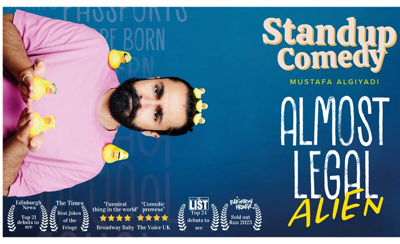 English Stand Up Comedy •  Almost Legal Alien •  Genf Floky La Loutre, Rue de Carouge 44, 1205 Genève Tickets