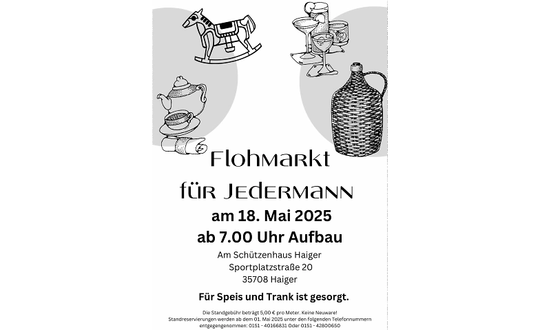 Flohmarkt für Jedermann