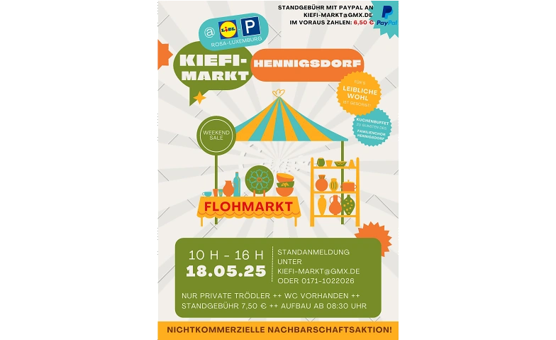 KieFi-Markt Hennigsdorf @LIDL-Parkplatz