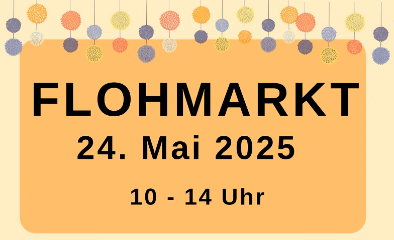 Flohmarkt am 24. Mai 2025 in Bergholz-Rehbrücke – seid dabei