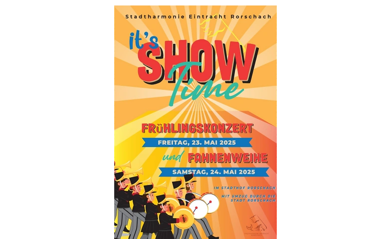 Event-Image for '"it's Showtime!" Frühlingskonzert und Fahnenweihe'