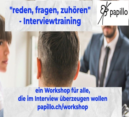 "reden, fragen, zuhören" - Interviewtraining Gurtnellen oder Online Tickets