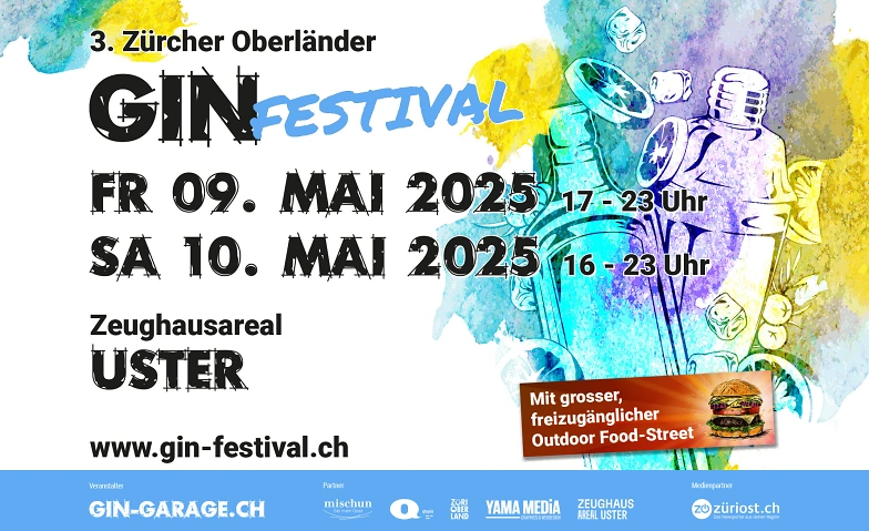 3. Z&uuml;rcher Oberl&auml;nder GIN-Festival Billets