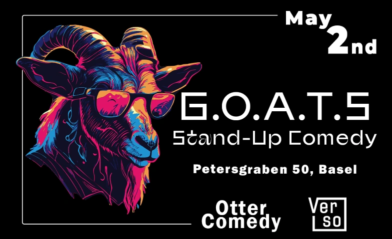 GOATS - Stand-up Comedy @ Verso Tickets