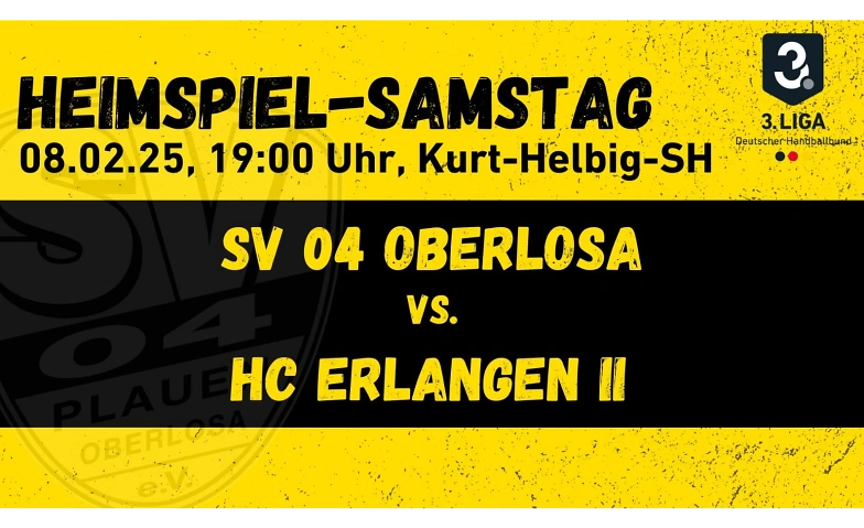 Heimspiel SV 04 Plauen-Oberlosa vs. HC Erlangen II