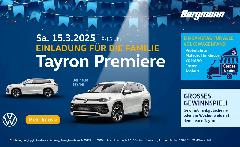 VW Tayron Premiere