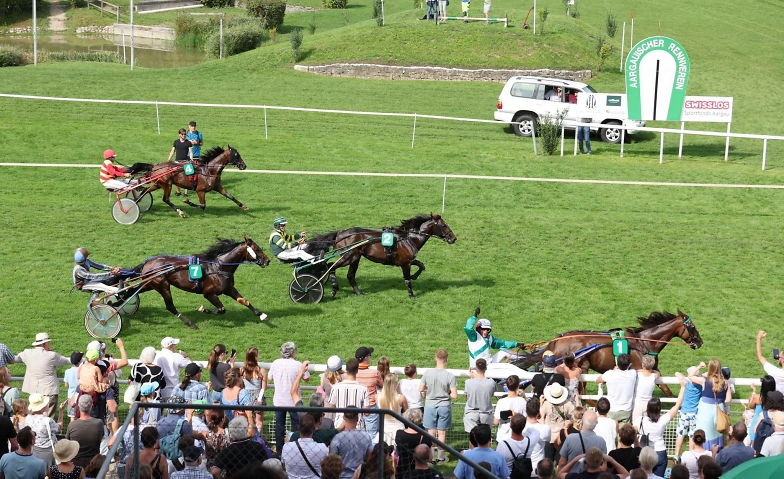 ARV Pferderennen 2025, 1. Renntag (Muttertag) Pferderennbahn Schachen, Schwimmbadstrasse 18, 5000 Aarau Tickets