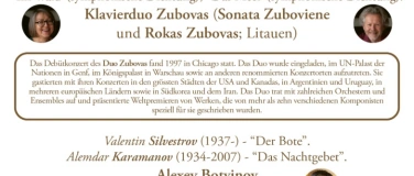 Event-Image for 'Klavierduo Zubovas und Alexey Botvinov (klavier)'