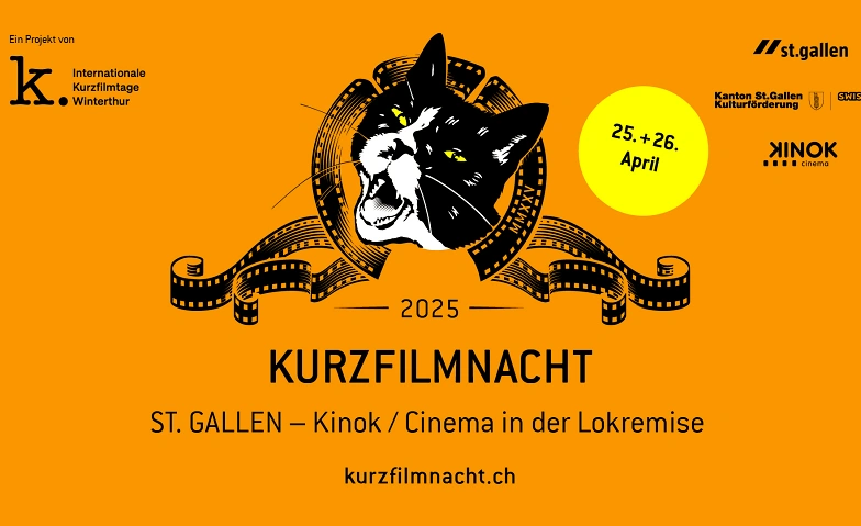 Kurzfilmnacht 2025 St.Gallen Tickets