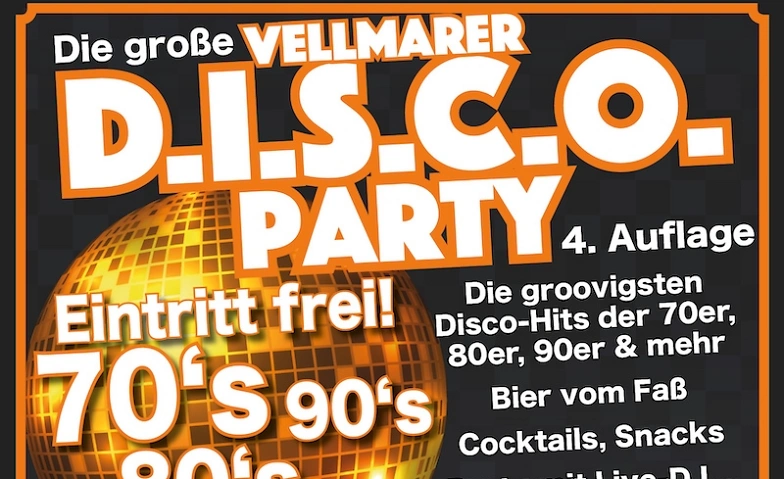 VELLMARER D.I.S.C.O-Party