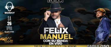 Event-Image for 'Felix Manuel y su Banda en vivo, Monky events Black Edition'