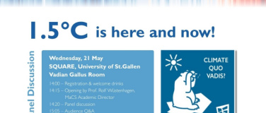 Event-Image for 'Panel Discussion: 1.5°C is here and now!'