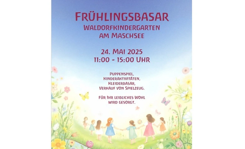Frühlingsbasar im Waldorfkindergarten am Maschsee