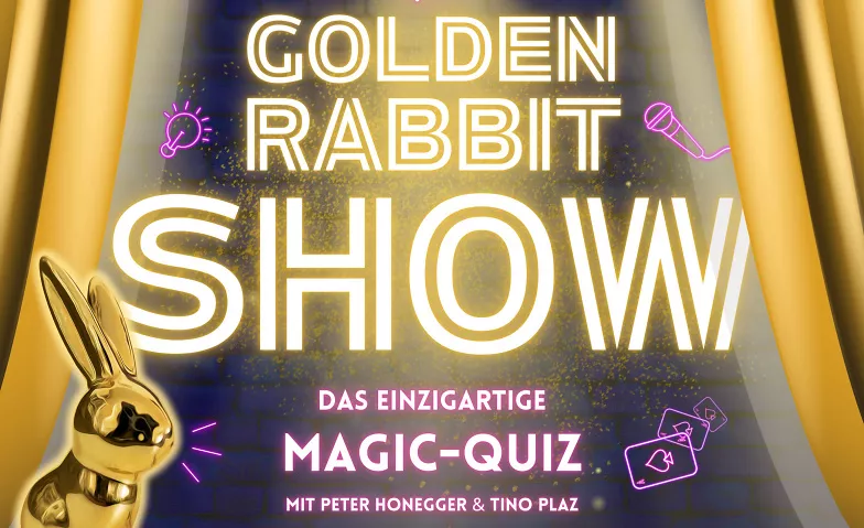 The Golden Rabbit Show - das einzigartige Magic-Quiz Experience Magic Zaubersalon Billets