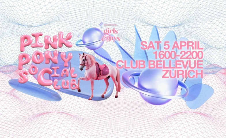 PINK PONY SOCIAL CLUB 4TH EDITION - ZURICH DAY PARTY Tickets