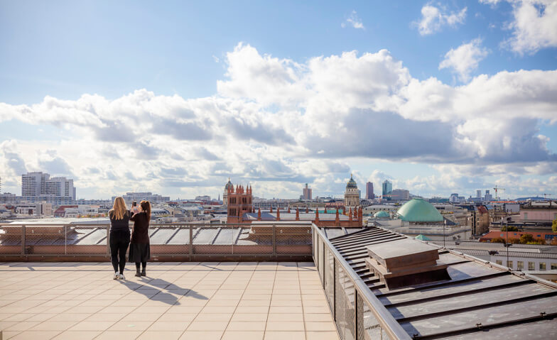 Ausblicke auf  Berlin. Die Dachterrasse des Humboldt Forums