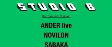 Event-Image for 'Studio B - der Tanz zum Sonntag'