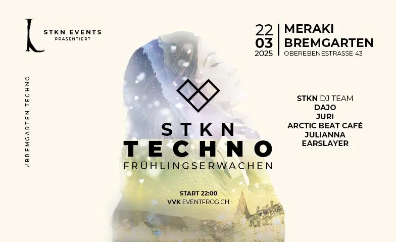 Event-Image for 'Frühlingserwachen 2025 – Techno Vibes im Club Meraki'