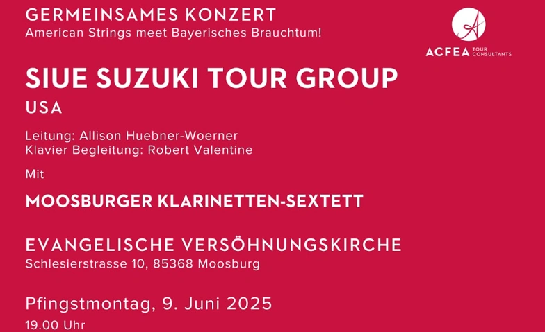 SIUE Suzuki Tour Group // Benefizkonzert in Moosburg