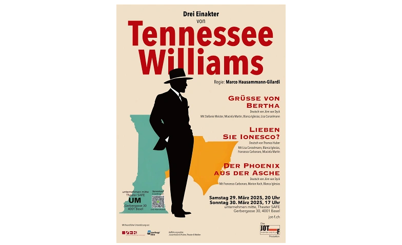 Drei Einakter von Tennessee Williams ${singleEventLocation} Billets